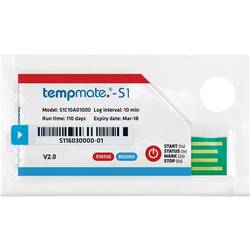 tempmate S1C10A01000 teplotní datalogger teplota -30 do +70 °C funkce PDF, jednocestný datalogger
