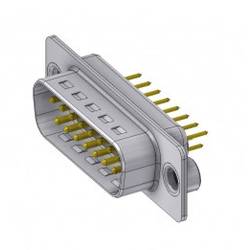 Deltron Connectors Deltron DTS15 PY/2 M85UN D-SUB zástrčka 180 ° Pólů: 15 pájené, piny 1 ks