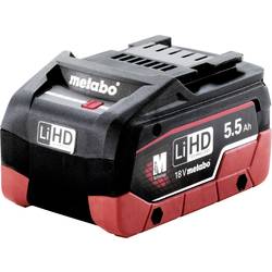 Metabo LiHD Akkupack 18 V - 5,5 Ah AIR COOLED náhradní akumulátor pro elektrické nářadí, 5.5 Ah LiHD , 625368000