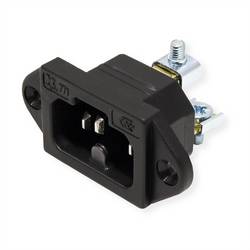 Bachmann 918.170 IEC zástrčka C13/C14 zástrčka Počet kontaktů: 2 10 A černá 1 ks