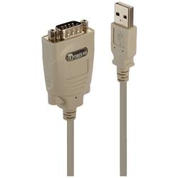 LINDY USB, sériový konvertor [1x USB 1.1 zástrčka A - 1x sériový (9 pinů)] USB to Serial Converter 1.00 m