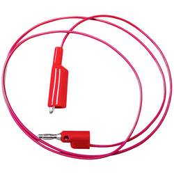 Mueller Electric BU-2030-A-48-2 měřicí kabel banánková zástrčka 4 mm krokosvorky 1.2 m červená 1 ks