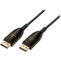 Maxtrack DisplayPort / optické vlákno kabel Konektor DisplayPort, Konektor DisplayPort 15.00 m černá C 509-15 ML 8K UHD Kabel DisplayPort