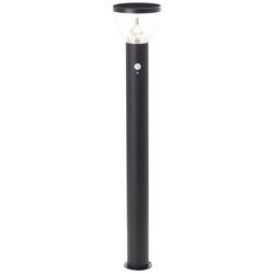 Brilliant G40412/06 Tulip venkovní solární stojanové světlo s PIR senzorem LED modul pevně vestavěné LED 3 W černá
