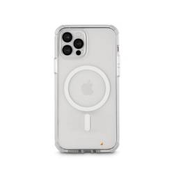 Hama zadní kryt na mobil Apple iPhone 12, iPhone 12 Pro transparentní Kompatibilní s MagSafe, indukční nabíjení 00138183