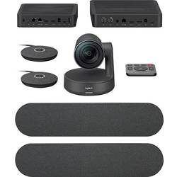 Logitech Rally Plus Ultra-HD Modulární 4K videokonferenční systém, 3840 x 2160 Pixel, stojánek