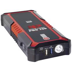 GYS systém pro rychlé startování auta Nomad-Power 700, 027510, max. startovací proud 600 A, 2x USB konektor, indikátor stavu nabití, pracovní osvětlení