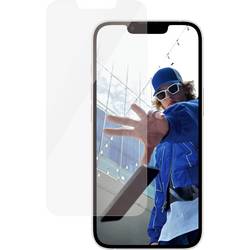 PanzerGlass Classic Fit ochranné sklo na displej smartphonu Apple iPhone 13, iPhone 13 Pro, iPhone 14, iPhone 16e 1 ks antibakteriální, Chránící proti otiskům