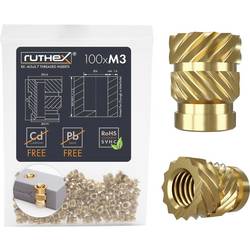 ruthex Závitová vložka RX-M3x5.7 GE-M3x57-001