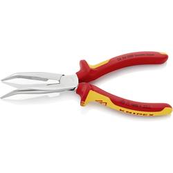 Knipex 26 26 200 VDE ploché jehlové kleště 45° zahnuté vanadová elektrikářská ocel 200 mm