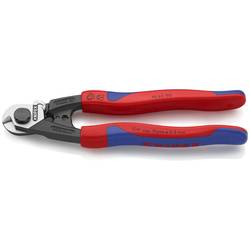 Knipex Knipex-Werk 95 62 190 nůžky na drátěná lanka hliníkový a měděný kabel, jedno- a vícežilový, středně tvrdá drátěná lanka, 7 mm, 10 mm², 7