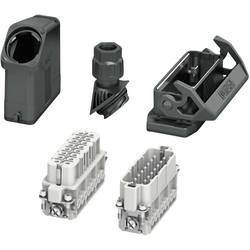 Phoenix Contact HC-EVO-A16UT-BWS-HH-M25-PLRBK Sada s Průchodkové pouzdro, pouzdro, šroubový nástavec, kolíkový kontakt a zásuvkový kontakt použití Množství: 1