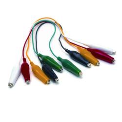 Mueller Electric BU-00286 sada měřicích kabelů Svorka černá, zelená, červená, bílá, žlutá 1 sada