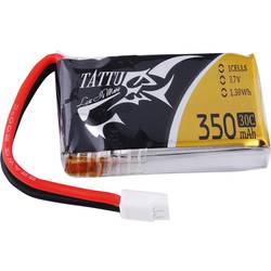 Tattu TA-30C-350-1S1P-Molex-1 akupack Li-Pol (modelářství), 3.7 V, 350 mAh, články 1, 30 C, Softcase, Molex konektory