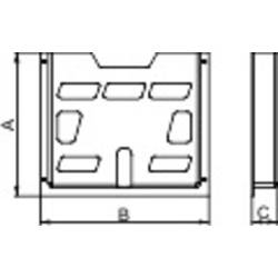 Schneider Electric NSYDPA5 držák dokumentů (d x š x v) 22 x 188 x 174 mm, polystyren, šedobílá (RAL 7035), 1 ks