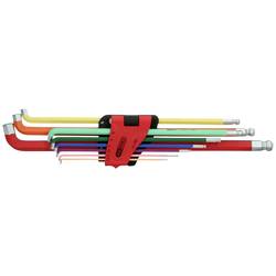 KS Tools 151.4560 inbus sada klíčů 1.5 mm, 2 mm, 2.5 mm, 3 mm, 4 mm, 5 mm, 6 mm, 8 mm, 10 mm 9dílná