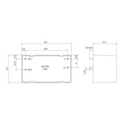 MEAN WELL IRM-10-12 AC/DC zdroj do DPS 12 V/DC 0.85 A 10 W