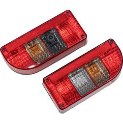 SecoRüt sada osvětlení přívěsu integrovaná HD zadní kamera, blinkr, brzdové světlo, osvětlení SPZ, zadní mlhovky, couvací světlo, zadní světla vzadu 12 V/DC,