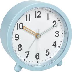 TFA Dostmann 60.1043.20 Quartz budík tyrkysová, modrá časů buzení 1 tiché hodiny (bez tikání)