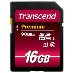 Transcend Premium 400 karta SDHC 16 GB Class 10, UHS-I