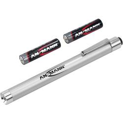 Ansmann 1600-0169 X15 mini svítilna, penlight na baterii LED 13.38 cm stříbrná
