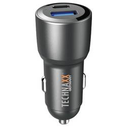 Technaxx Nabíječka Technaxx Dual do vozidla TX-306 60 W Proudová zatížitelnost (max.)=3 A 12/24 V