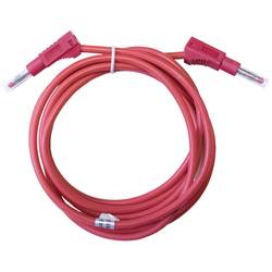 Mueller Electric BU-2323-10-79-2 měřicí kabel banánková zástrčka 4 mm banánková zástrčka 4 mm 2 m červená 1 ks