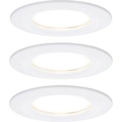 Paulmann Nova vestavné svítidlo do koupelny sada 3 ks LED LED 18 W IP44 bílá (matná)
