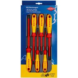Knipex sada šroubováků, plochý, křížový PH, 6dílná, 00 20 12 V01