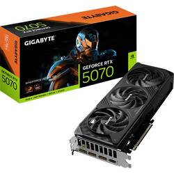 Gigabyte grafická karta Nvidia GeForce RTX 5070 GeForce RTX 5070 WINDFORCE OC SFF 12G 12 GB GDDR7 RAM PCIe x16 HDMI® 2.1, DisplayPort 2.1