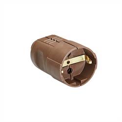 Bachmann 912.470 zásuvka 250 V černá