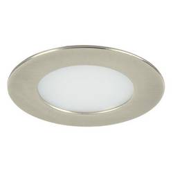 Brumberg 12109153 12109153 LED vestavné svítidlo, LED, 3 W, niklová