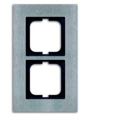 Busch-Jaeger 2násobný rámeček rám nerezová ocel 2CKA001754A4255