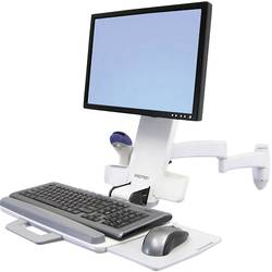 Ergotron Combo Arm 200 Series 1násobné držák na zeď pro monitor 25,4 cm (10) - 61 cm (24) bílá odkládací místo na klávesnici, naklápěcí, nakláněcí, otočný