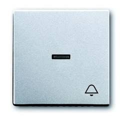 Busch-Jaeger kryt symbol zvonek Future Linear hliník, bílá hliníková (RAL 9006) 2CKA001751A2952 1 ks
