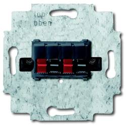 ABB 2CKA000230A0404 přípojka pro reproduktor IP20 sytá černá (RAL 9005) , černá