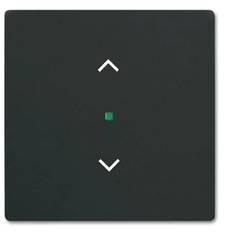 Busch-Jaeger 1násobné kryt free@home sytá černá (RAL 9005) , černá 2CKA006220A0500 1 ks