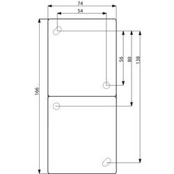 ABB 2CKA002084A0703 zásuvka s ochranným kontaktem S víkem IP44 šedobílá (RAL 7035), modrozelená
