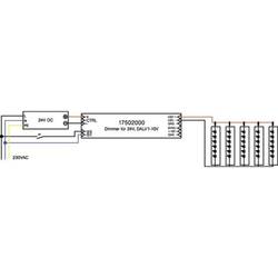 Brumberg 17502000 LED stmívač 120 W 24 V stmívatelné