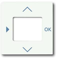 Busch-Jaeger kryt spínač žaluzií, spínač žaluzií / tlačítko pro žaluzie Future Linear bílá, dopravní bílá 2CKA006430A0388 1 ks