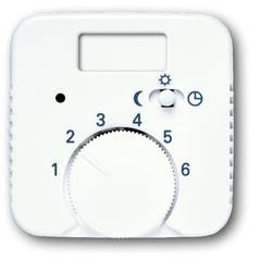 Busch-Jaeger kryt regulátor teploty Reflex SI čistě bílá (RAL 9010), bílá 2CKA001710A3710 1 ks