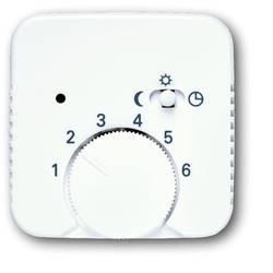 Busch-Jaeger kryt regulátor teploty Reflex SI čistě bílá (RAL 9010), bílá 2CKA001710A3556 1 ks