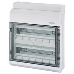 Hensel 61001144 KV 9236 NT malý rozváděč na omítku Počet modulů (šířka) = 36 Počet řádků = 2 Obsah 1 ks