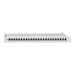 Rutenbeck PP-ClassEA iso-24/1 24 portů síťový patch panel 483 mm (19) CAT 6 1 U šedá