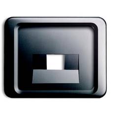 Busch-Jaeger kryt zásuvky UAE-/IAE-/ISDN platina 2CKA001753A8410 1 ks