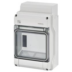 Hensel 61001102 KV PC 9106 malý rozváděč na omítku Počet modulů (šířka) = 6 Počet řádků = 1 Obsah 1 ks
