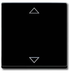 Busch-Jaeger 6430-885-102 2CKA006430A0386 vstupní modul černé provedení, Ve tvaru šipky (š x v) 63 mm x 63 mm ↑/↓ sytá černá (RAL 9005) , černá 1 ks Piece