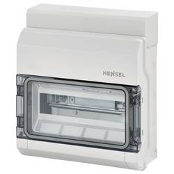 Hensel 61001141 KV 9112 NT malý rozváděč na omítku Počet modulů (šířka) = 12 Počet řádků = 1 Obsah 1 ks