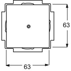 ABB 1742-885 záslepka sytá černá (RAL 9005) , černá 2CKA001710A3895