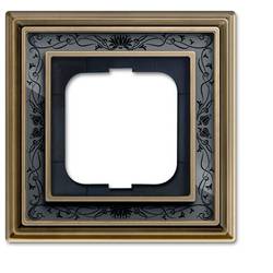 Busch-Jaeger 1násobné rámeček rám mosaz 2CKA001754A4668 1 ks